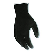 MCR Safety Work Gloves, 10" Long, Small, Black, 12 Pairs (B96699SDZ)