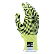 MCR Safety CutPro Kevlar Gloves, Reversible, 10" Long, Large, Yellow/Black, Pair (9396L)