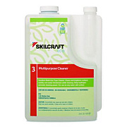 AbilityOne 7930017149189, SKILCRAFT ECO Heavy-Duty All-Purpose Degreaser Concentrate, 2 L Bottle, 4/Pack