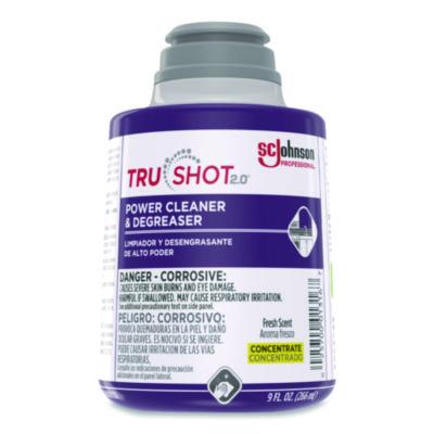 SC Johnson Professional TruShot 2.0 Power Cleaner, Fresh Scent, 9 oz Cartridge, 4/Carton (379842)