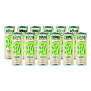 Zevia Zero Sugar Naturally Sweetened Green Tea, 12 oz Can, 12/Carton (0170612)