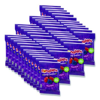 Ferrara Funables Fruity Snacks, Mixed Berry, 2.5 oz Bag, 48/Carton (05475)
