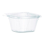 Dart ClearPac SafeSeal Tamper-Resistant, Tamper-Evident Containers, 3.72 x 4.2 x 1.97, Clear, Plastic, 400/Carton (CH6DEF)