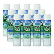 Dymon LIQUID ALIVE Carpet Cleaner/Deodorizer, 20 oz Aerosol Spray, 12/Carton (33420)
