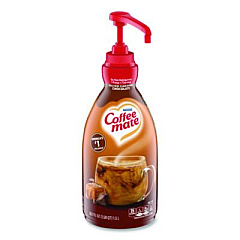 Coffee mate Liquid Creamer Pump Bottle, Salted Caramel Chocolate, 1.5 L Pump Bottle (79976)