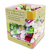 Lip Naturals Assorted Flavors Lip Balm, Bing Cherry, Tea Tree Mint, Vanilla Bean, 0.1 oz Tube, 100/Box (950FB)