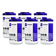 PDI Super Sani-Cloth Disinfecting Wipes, 15 x 7.5, Unscented, White, 75 Wipes/Canister, 6/Carton (P86984CT)
