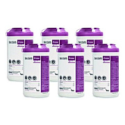 Sani Professional Sani-Cloth Prime Germicidal Disposable Wipes, Extra-Large, 1-Ply, 7.5 x 15, Unscented, White, 70/Canister, 6 Canisters/Carton (P24284)