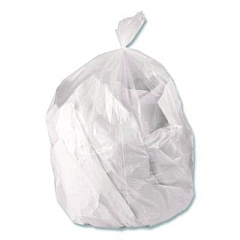 Heritage Linear Low-Density Can Liners, 33 gal, 0.65 mil, 33 x 39, Clear, Roll, 250/Carton (H6639HCR01)