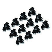 G-Tek GP Polyurethane-Coated Nylon Gloves, EN388: 1111, 10" Long, Large, Black, 12 Pairs (33B125L)