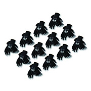 G-Tek GP Polyurethane-Coated Nylon Gloves, EN388: 1111, 10" Long, Medium, Black, 12 Pairs (33B125M)
