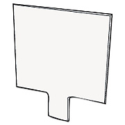Jackson Safety* Nexgen Inner Safety Plate, Clear (30590)