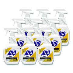 Formula 409 Multi-Surface Cleaner, Lemon, 32 oz Spray Bottle, 9/Carton (30954)