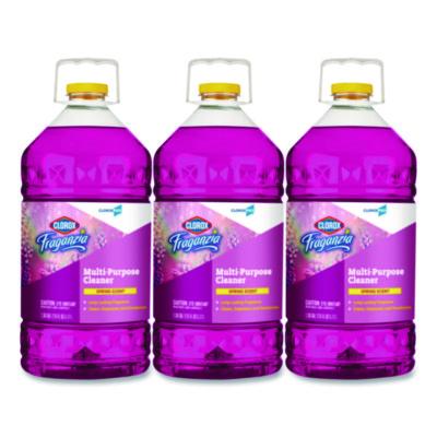 CloroxPro Fraganzia Multi-Purpose Cleaner, Spring Scent, 175 oz Bottle, 3/Carton (31524CT)