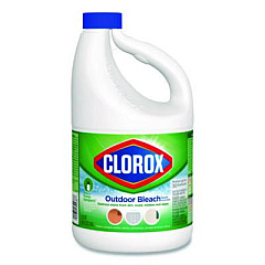 Clorox ProResults Concentrated Outdoor Bleach, 81 oz Bottle, 6/Carton (32438)