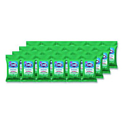 Clorox Disinfecting Wipes, On the Go Bleach Free Travel Wipes, 1-Ply, 6.53 x 2.79, Fresh Scent, White, 9/Pack, 24 Packs/Carton (60133CT)