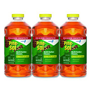 Pine-Sol CloroxPro Multi-Surface Cleaner Disinfectant Concentrated, Original Pine Scent, 80 oz Bottle, 3/Carton (60606CT)