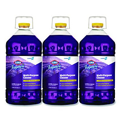 CloroxPro Fraganzia Multi-Purpose Cleaner, Lavender Meadows Scent, 175 oz Bottle, 3/Carton (60614CT)