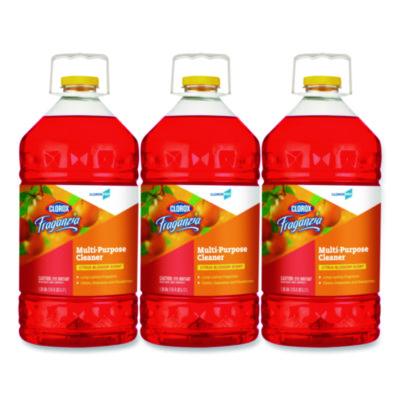 CloroxPro Fraganzia Multi-Purpose Cleaner, Citrus Blossom Scent, 175 oz Bottle, 3/Carton (60615CT)
