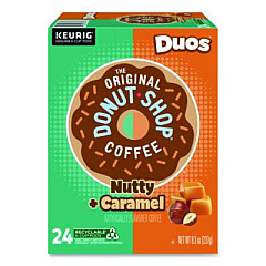 The Original Donut Shop Nutty Plus Caramel K-Cup, 0.34 oz, 24/Box (7476)