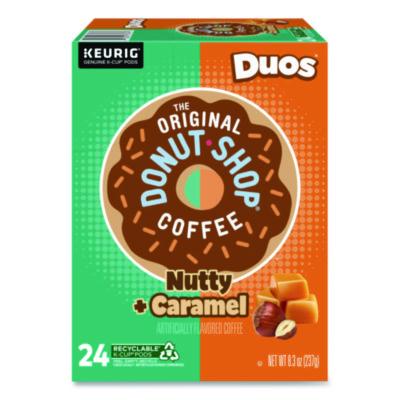 The Original Donut Shop Nutty Plus Caramel K-Cup, 0.34 oz, 24/Box (7476)