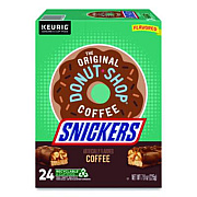 The Original Donut Shop SNICKERS Flavored Coffee K-Cups, 24/Box (9608)