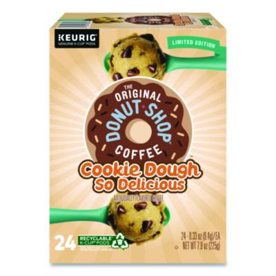 The Original Donut Shop Cookie Dough So Delicious K-Cups, 0.3 oz K-Cup, 24/Box (9534)