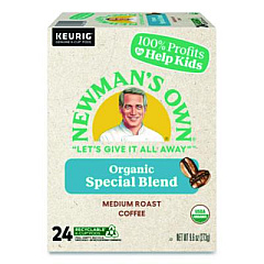 Newman's Own Organics Special Blend Coffee K-Cups, 24/Box (4050)