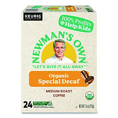 Newman's Own Organics Special Decaf K-Cups, 24/Box (4051)