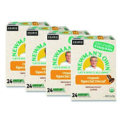 Newman's Own Organics Special Decaf K-Cups, 96/Carton (4051CT)