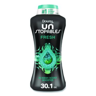 Downy Unstoppables In-Wash Scent Booster Beads, Fresh Scent, 30.1 oz Canister (14518)