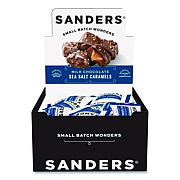 Sanders Small Batch Wonders Snack-Size Milk Chocolate Sea Salt Caramels, 0.5 oz Individually Wrapped, 48/Box (KAR27163)