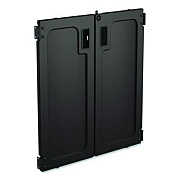 Lockable Door Accessory for Suncast Commercial Full-Size Housekeeping Carts HKC1000/HKC2000, Plastic, Black (HKCBMDOOR)