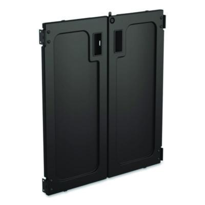 Lockable Door Accessory for Suncast Commercial Full-Size Housekeeping Carts HKC1000/HKC2000, Plastic, Black (HKCBMDOOR)