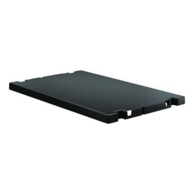 Adjustable Shelf for Suncast Commercial Full-Size Housekeeping Carts HKC1000/HKC2000, Plastic, Black (HKCSHELF)