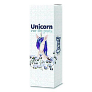 Unicorn Cotton Maxi Pads with Wings, Regular Absorbency, 40 Pads/Cartridge, 6 Cartridges/Pack (TOP08197)