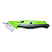 Westcott Dual-Sided Ceramic Box Opener, ABS Plastic Handle, Green (17920001)
