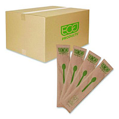 Eco-Products Wood Cutlery, General Purpose Spoon, Natural, 500/Carton (EPS213W)