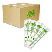 Eco-Products Plantware Compostable Cutlery, Knife, Plastic, White, 1,000/Carton (EPS011W)