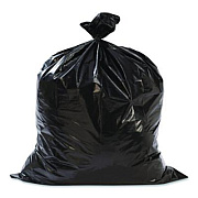 Suncast Commercial Precise Fit Contractor Bag, Open-Face, 55 gal, 3 mil, 41" x 49", Black, 15/Box (UCL55315B)
