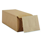 Georgia Pacific Professional Dixie Full-Fold Dispenser Napkins, 1-Ply, 12 x 13, Brown, 600/Pack, 12 PK/CT (37835)