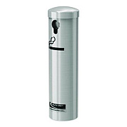 Suncast Commercial Smokers Ashtray Receptacle Attachment, Stainless Steel, Silver, Black (MSO415)