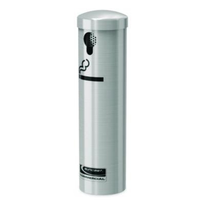 Suncast Commercial Smokers Ashtray Receptacle Attachment, Stainless Steel, Silver, Black (MSO415)