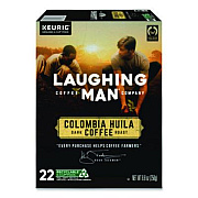 Laughing Man Coffee Company Colombia Huila K-Cup Pods, 22/Box (8337)