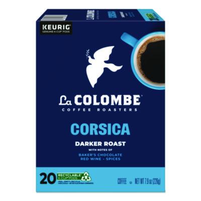 La Colombe Coffee K-Cup Pods, Corsica Dark Roast, 20/Box (0328)