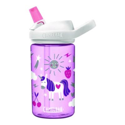 CamelBak Eddy + Kids Water Bottle, Unicorn Design, 12 oz, Multicolor (2665501035)