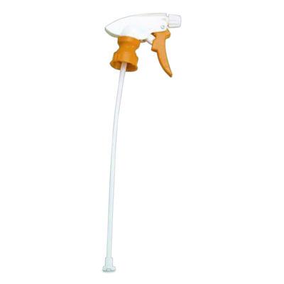 Impact Chemical Resistant Trigger Sprayer, 9.88" Tube, Fits 32 oz Bottles, Yellow/White (60192491EA)