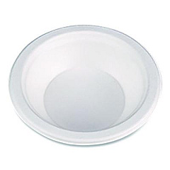 SCT ChampWare Molded Fiber Tableware, Bowl, 12 oz, White, 125/Sleeve, 8 Sleeves/Carton (18750WPF)