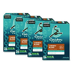 Caribou Coffee Caribou Blend Coffee K-Cups, 96/Carton (6992CT)