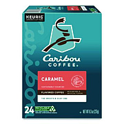 Caribou Coffee Caramel Hideaway K-Cups, Mild Roast, 24/Box (6996)